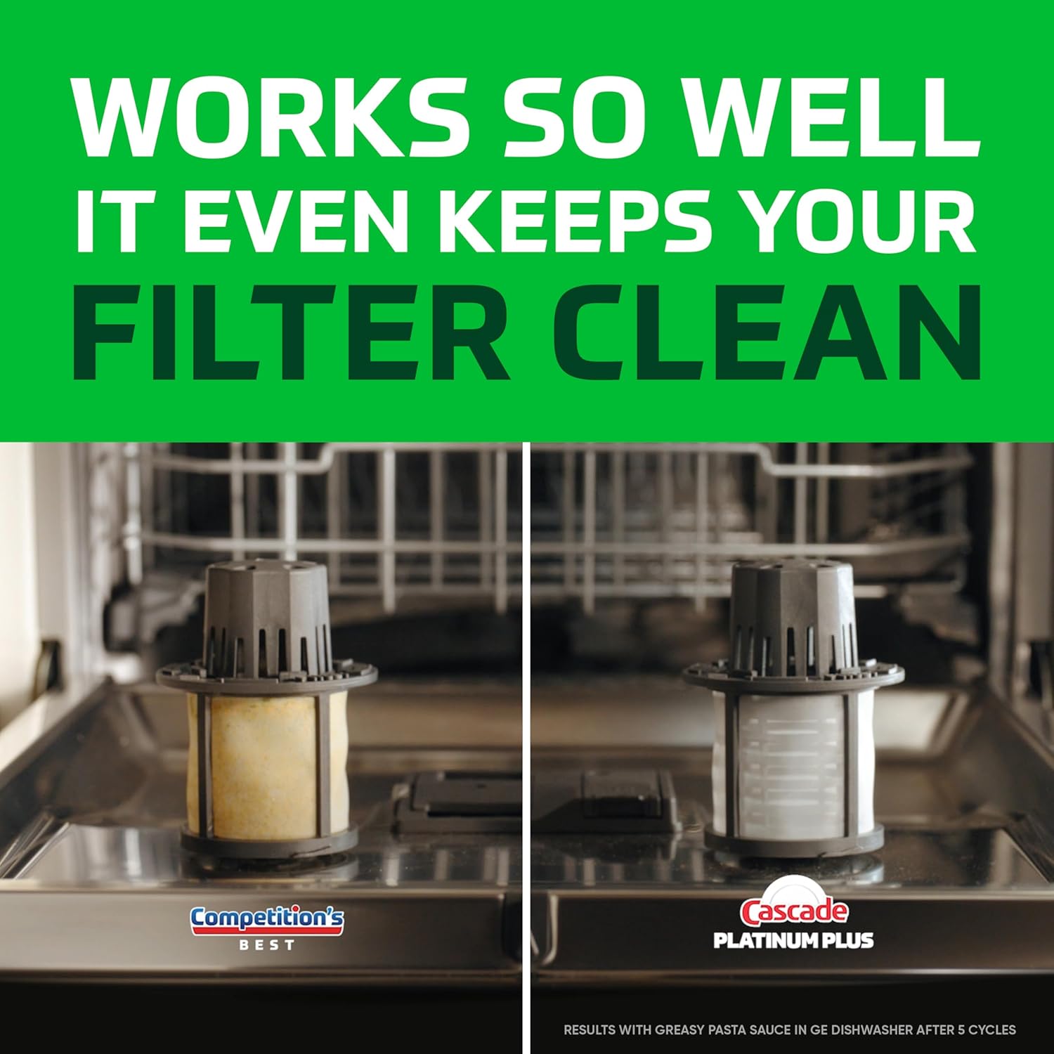 Cascade Platinum Plus Dishwasher Pods – Restorative Home Cooking Cleanup, Eco-Conscious Dishwasher ActionPac