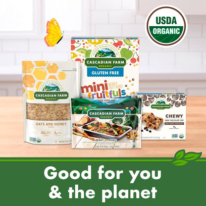 Cascadian Farm Organic Mini Fruitfuls Cereal – Wholesome Fruit Cereal for Office Breakroom and Pantry