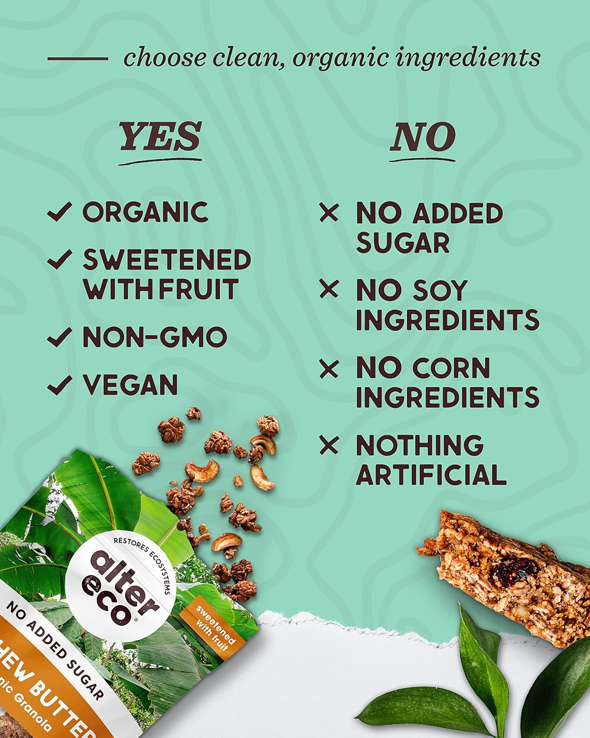 cashew butter ingredient for protein and richness