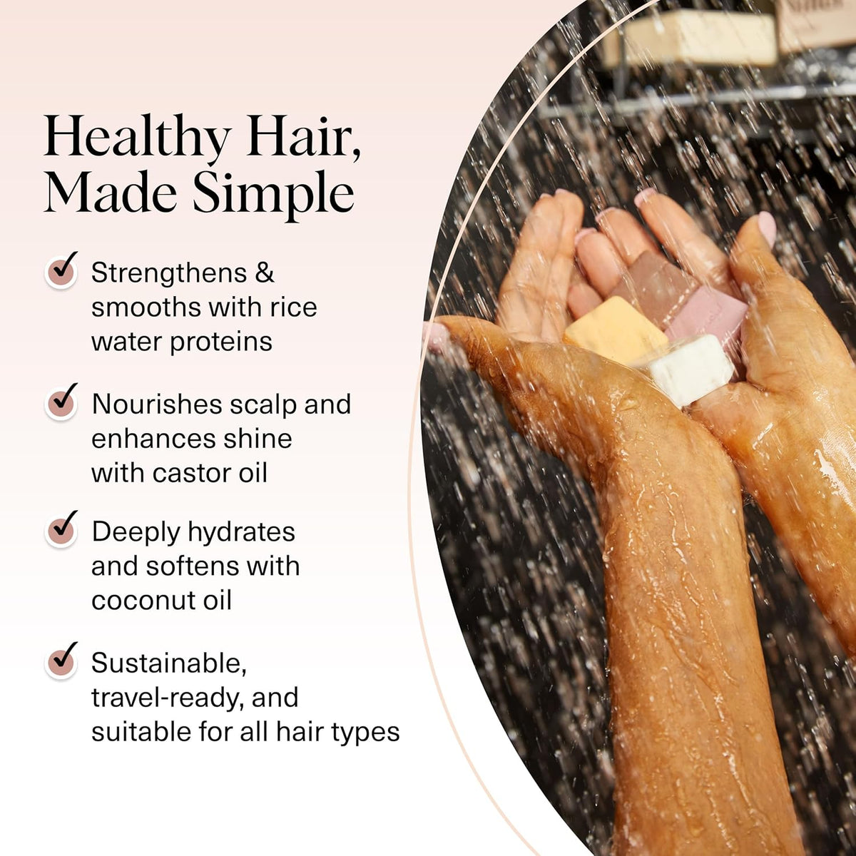 castor oil shampoo for cleansing and natural shine