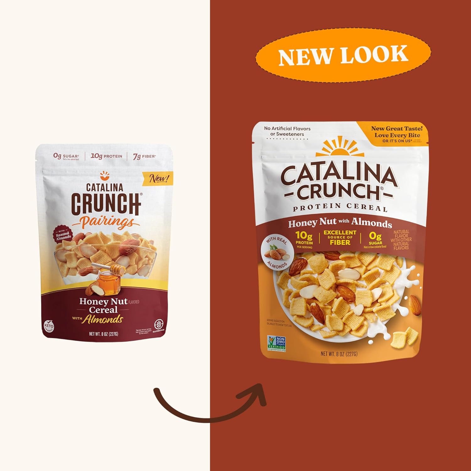 Catalina Crunch Honey Nut Cereal – Portable Gym Bag Fuel for Pre-Workout and Post-Workout Focus