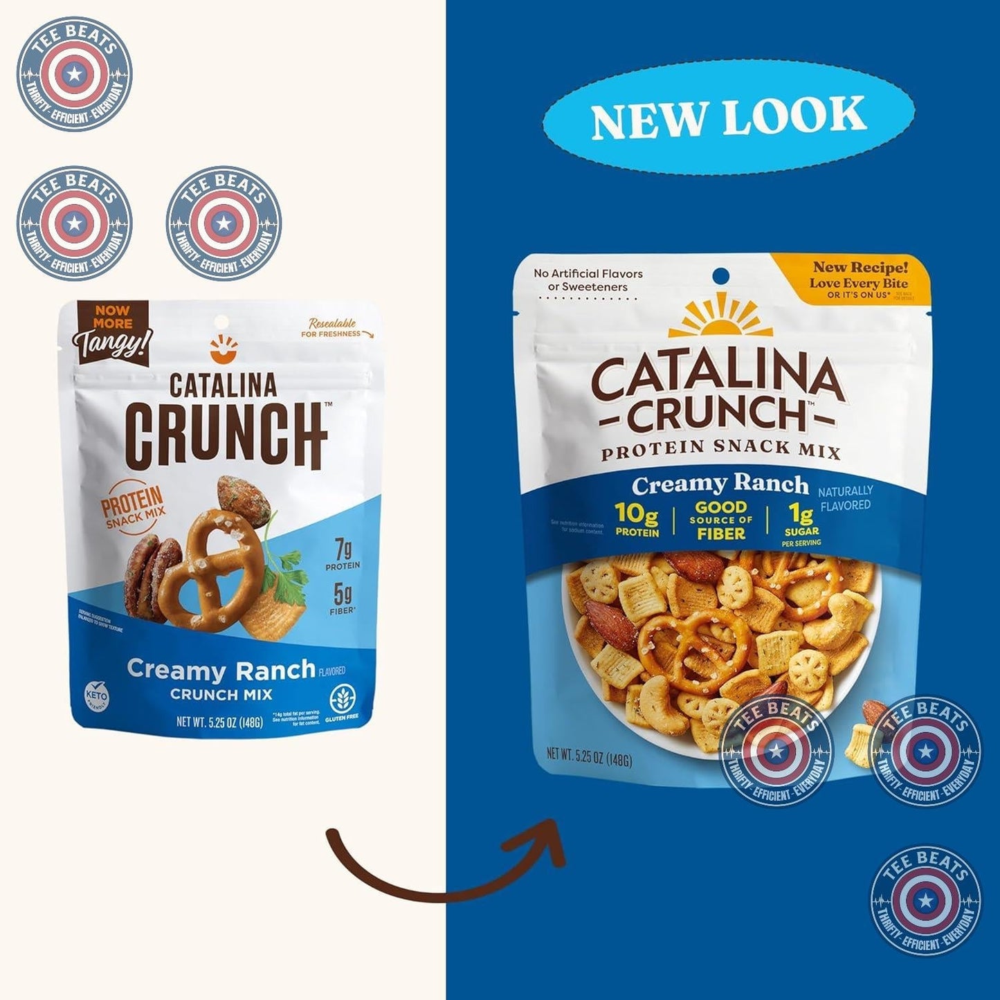 Catalina Crunch Protein Snack Mix - Better-for-You Kids Snack for Lunchbox Prep and Parent-Approved Pantry Swaps