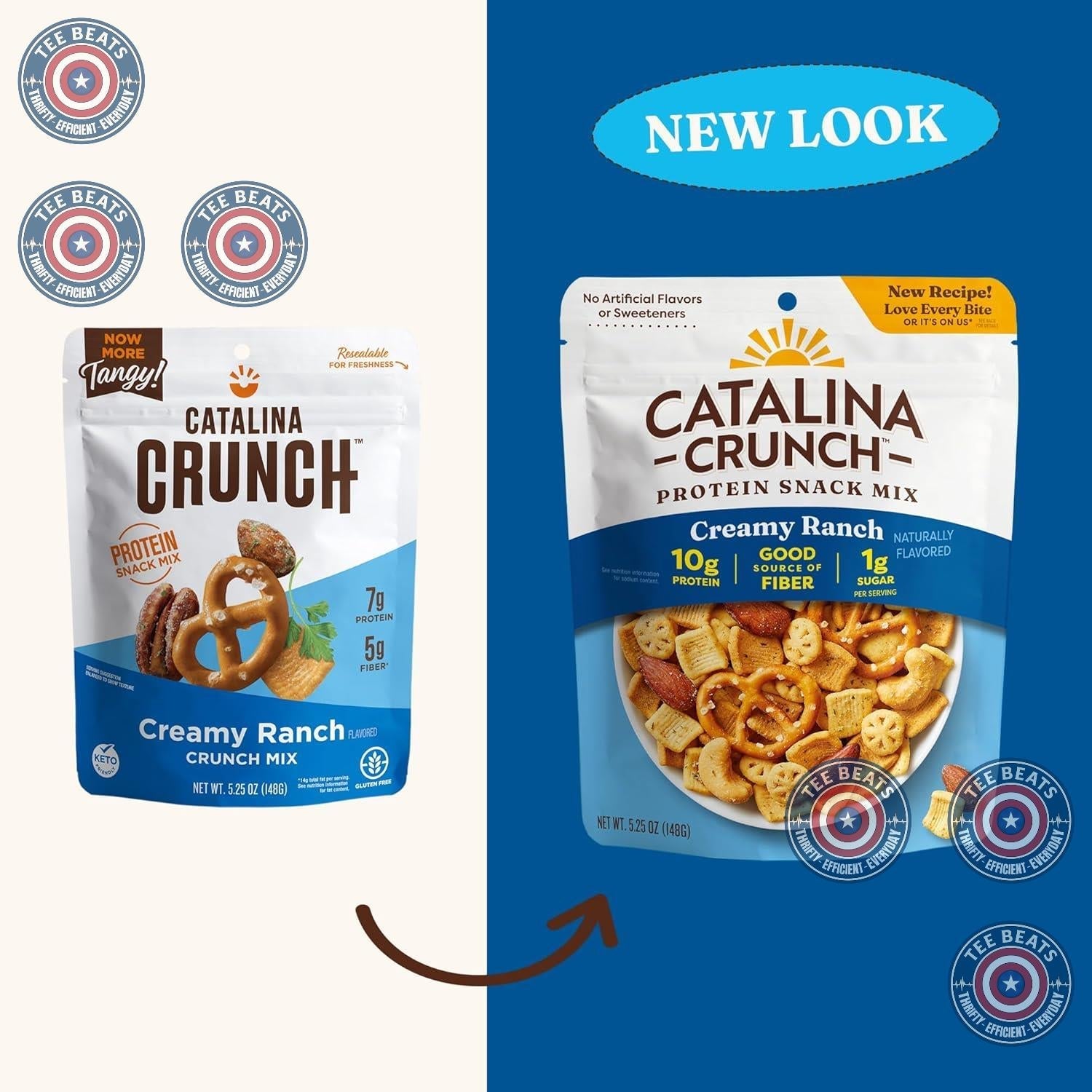 Catalina Crunch Protein Snack Mix - Better-for-You Kids Snack for Lunchbox Prep and Parent-Approved Pantry Swaps