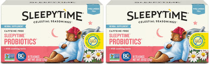 Celestial Seasonings Sleepytime Caffeine Free Tea – Natural Ingredients, No Artificial Flavors for Minimalist Homes