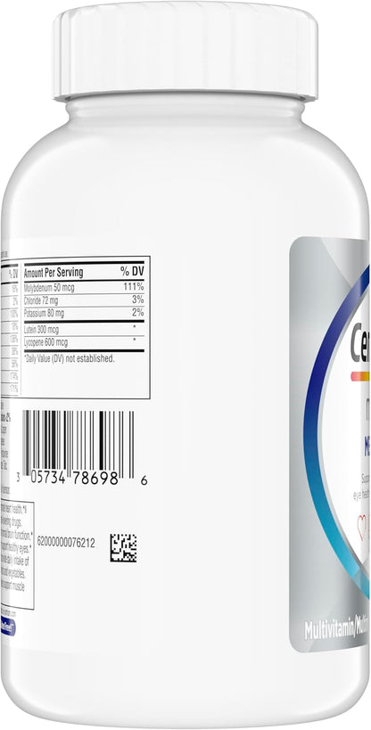 Centrum Minis Silver Men 50 Plus Multivitamin – Streamlined Gluten-Free Non-GMO Formula in a Simple 280-Count Bottle