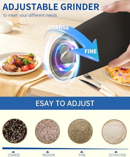 ceramic adjustable grinding core with variable coarseness