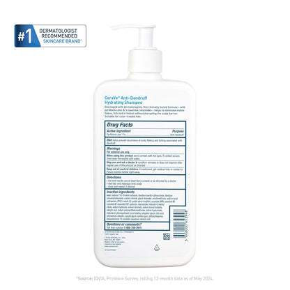 CeraVe Hydrating Shampoo and Conditioner Bundle – Dermatologist-Recommended Gift for Sensitive Scalp Sufferers