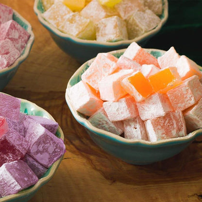 Cerez Pazari Natural Turkish Delight – Clean-Label Lokum with Beet Sugar, Vegan Friendly Wholesome Candy Treat