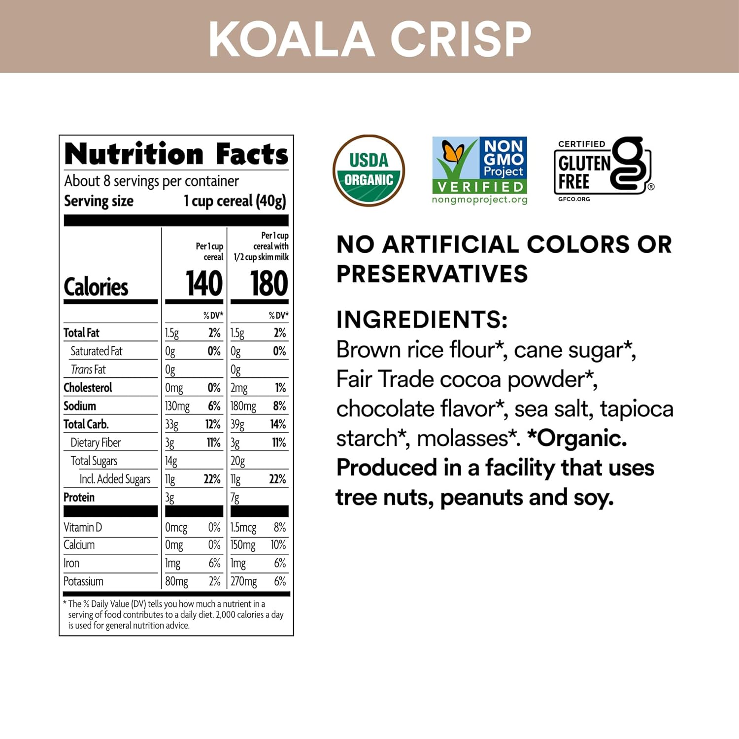 certified gluten-free and certified organic