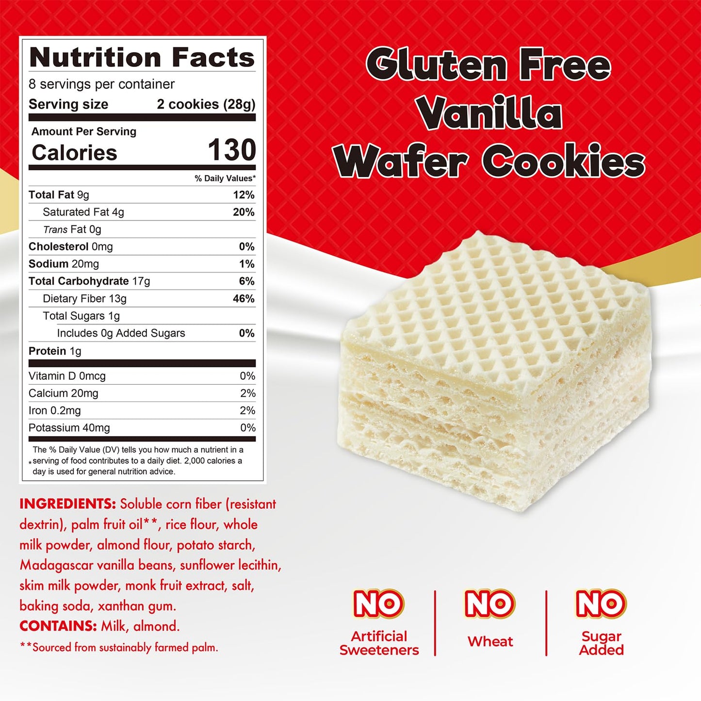 certified gluten-free and wheat-free formulation