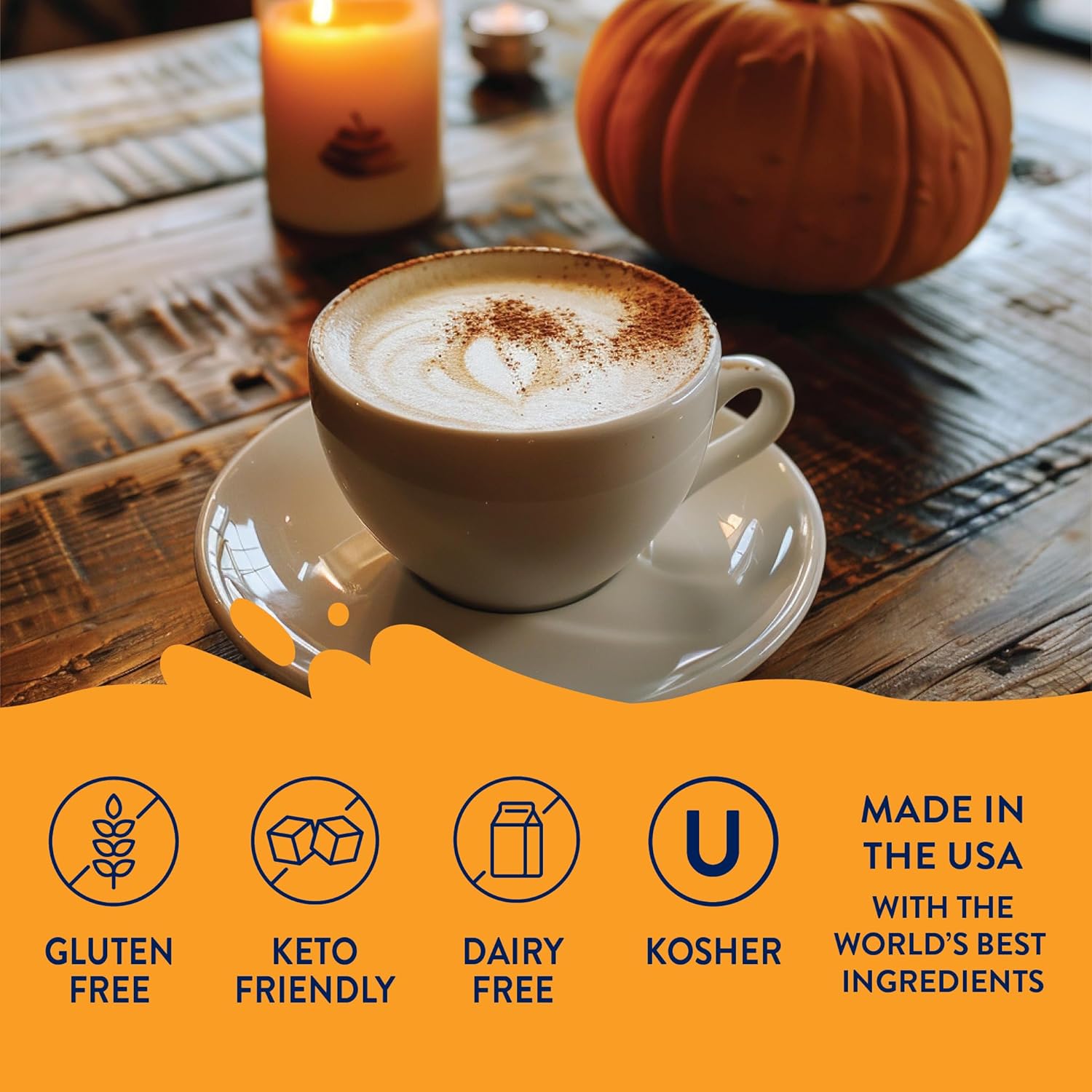 certified gluten free, kosher, keto friendly, and non-gmo