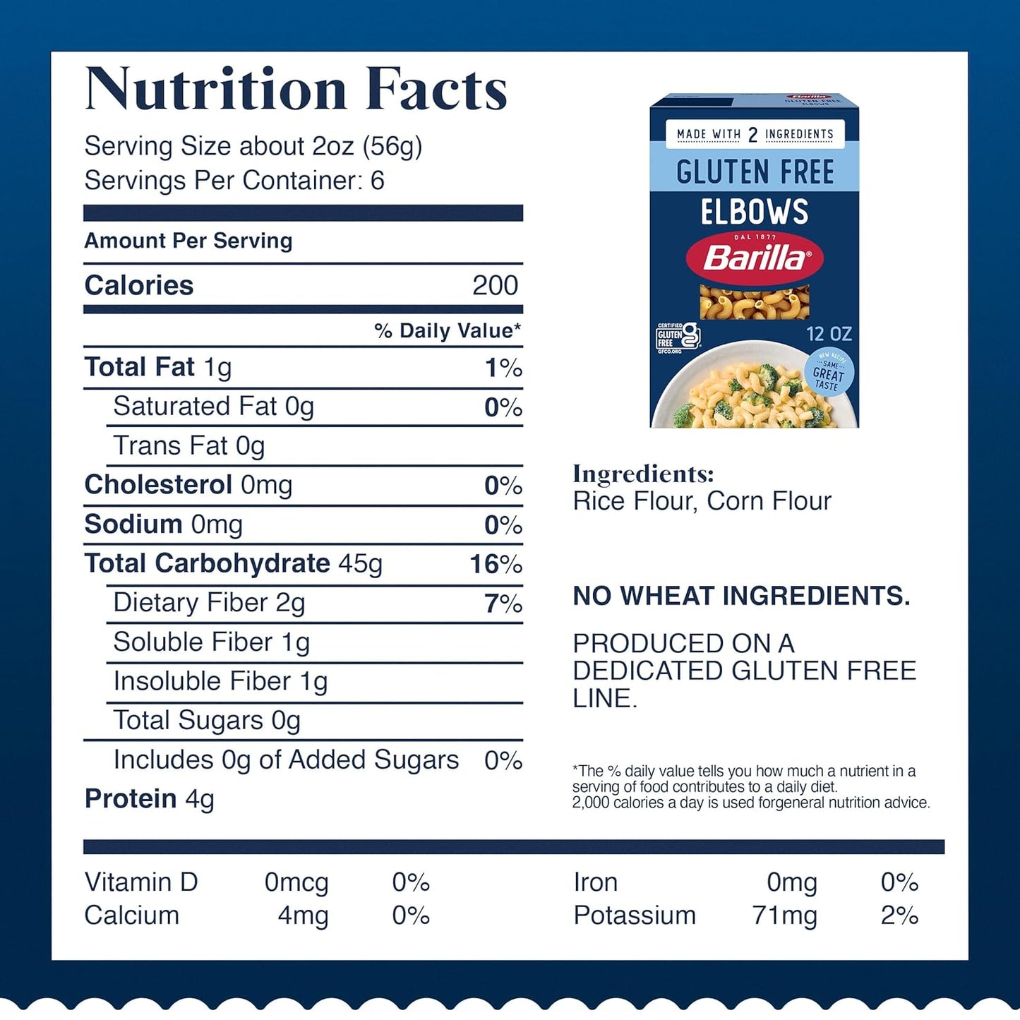 certified gluten-free with dedicated production line (no cross-contamination)