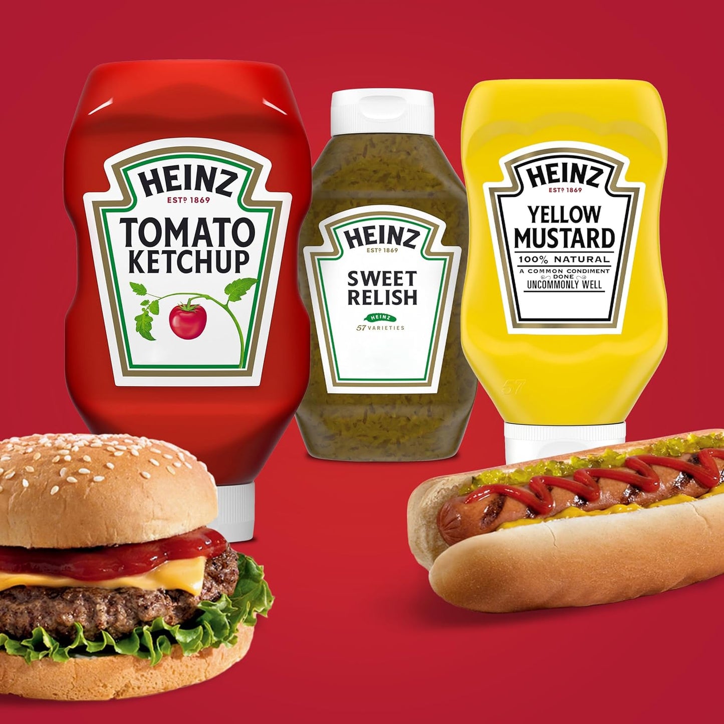 certified kosher across ketchup, relish and mustard