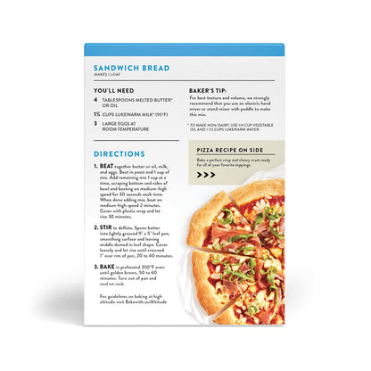 certified kosher with included non-dairy preparation instructions