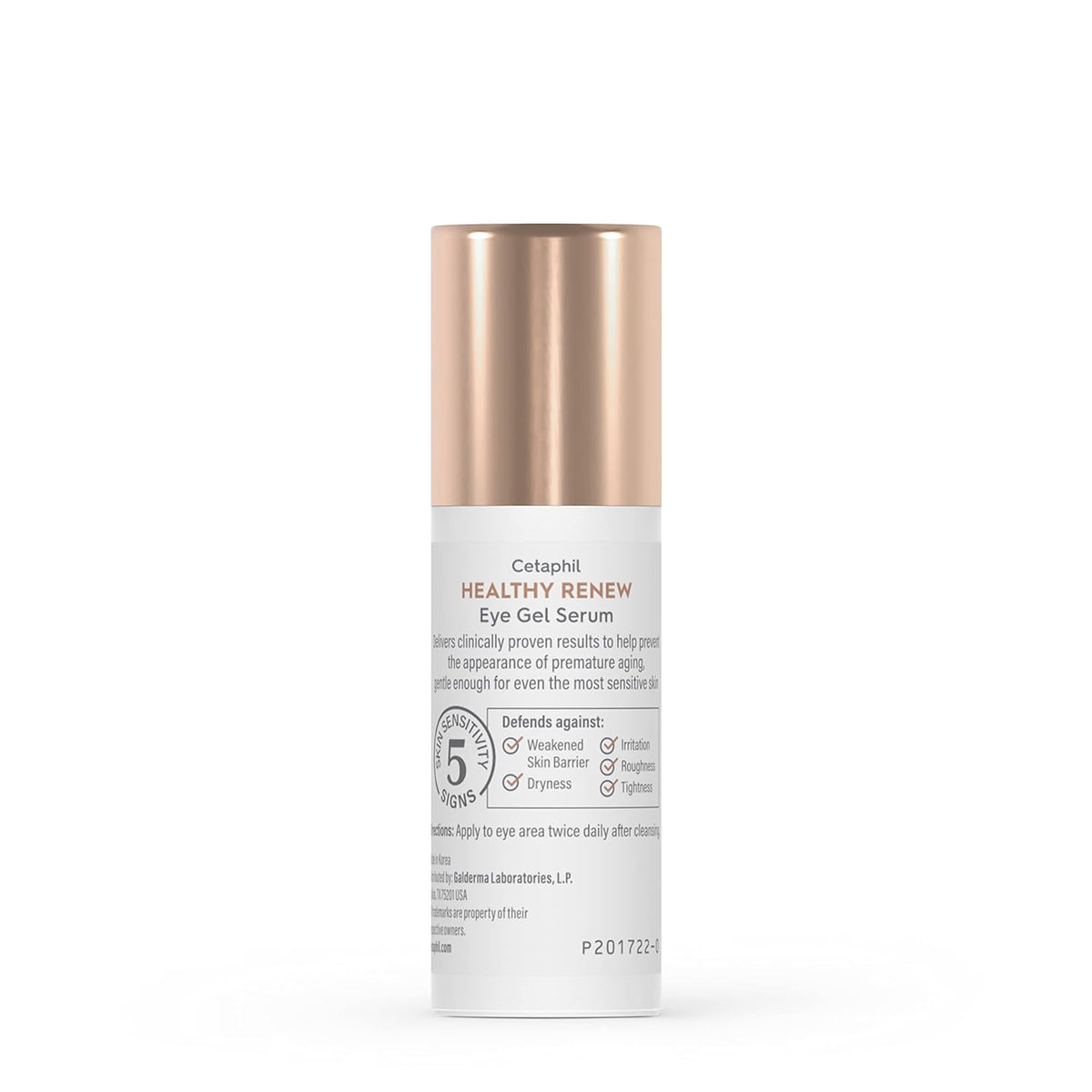 Cetaphil Healthy Renew Eye Gel Serum – Premium Dermatologist Developed Eye Treatment, Elegant Vanity Anti Aging Serum