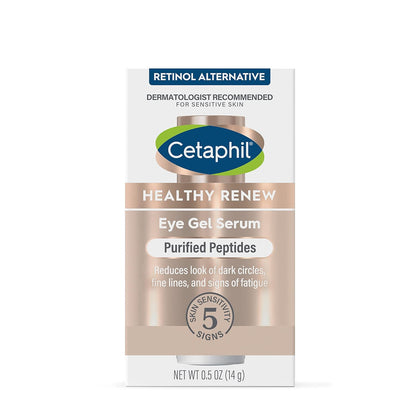 Cetaphil Healthy Renew Eye Gel Serum – Premium Dermatologist Developed Eye Treatment, Elegant Vanity Anti Aging Serum