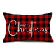 Black & Red - 20" x 12" (Pack of 1)
