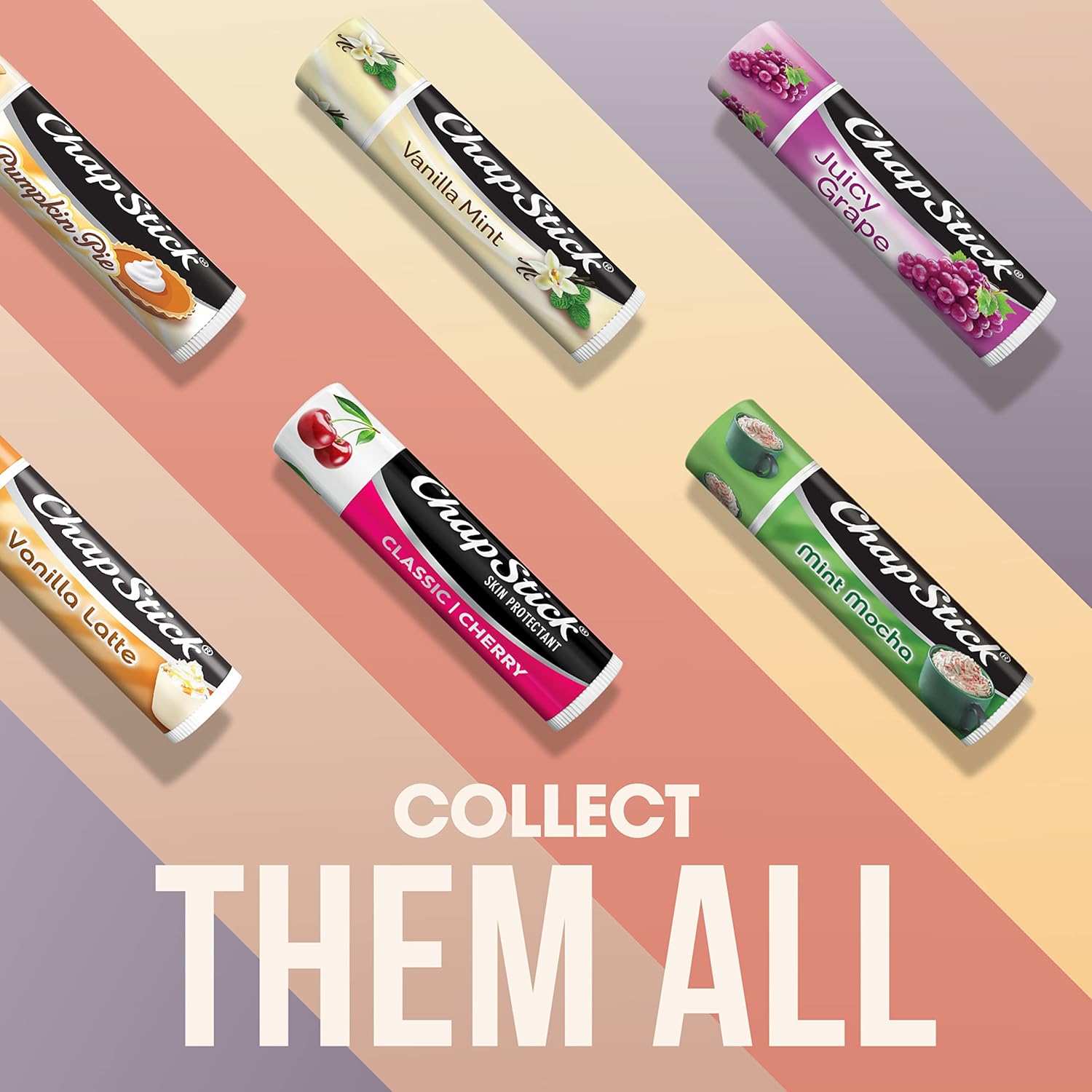 ChapStick Classic Cherry Lip Balm Tube Set – Valentine's Day, Housewarming, and Holiday Gift Basket Favorite