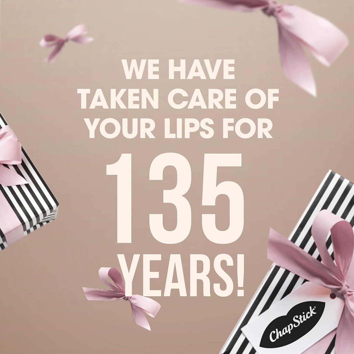 ChapStick Classic Cherry Lip Balm Tube Set – Valentine's Day, Housewarming, and Holiday Gift Basket Favorite