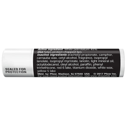 ChapStick Classic Lip Balm 0.15 oz Pack – Affordable Valentine's Day Pampering Gift and Mother's Day Lip Care Bundle