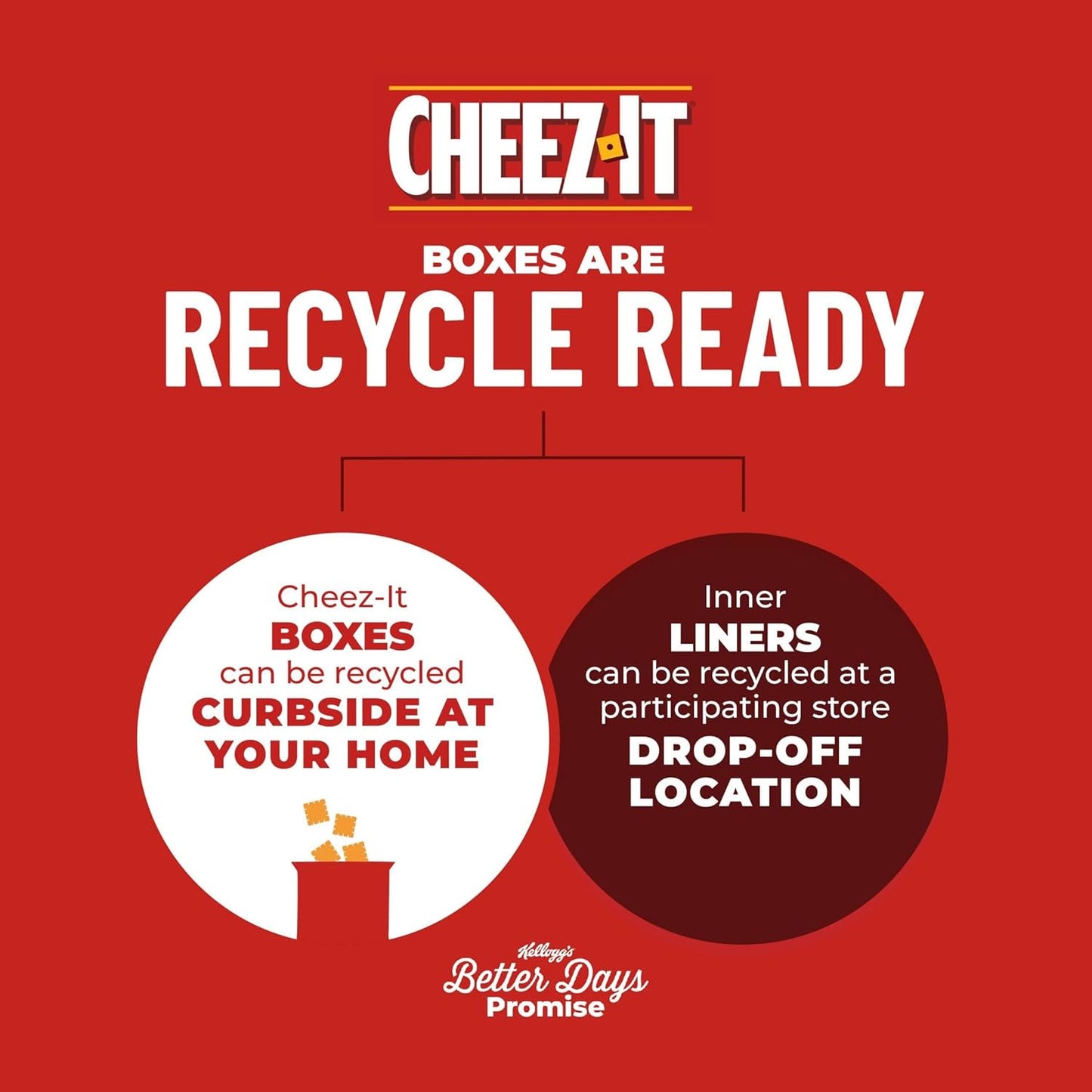Cheez-It Snack Mix, Kid-Friendly Pantry Snack Box for Lunches and Backpacks, Original, 17.8oz Box