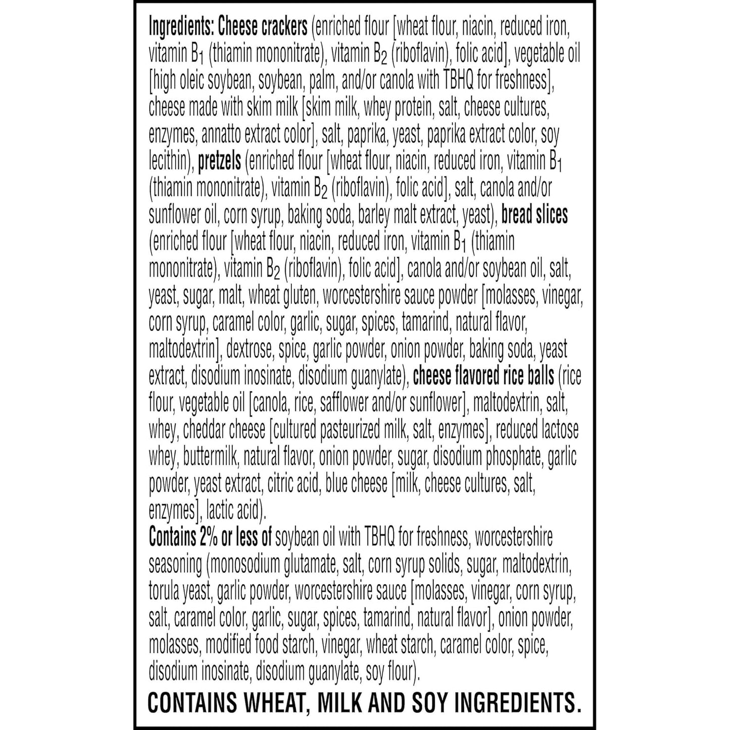 Cheez-It Snack Mix, Shareable Hiking and Camping Snack Pack, Original, 17.8oz Box