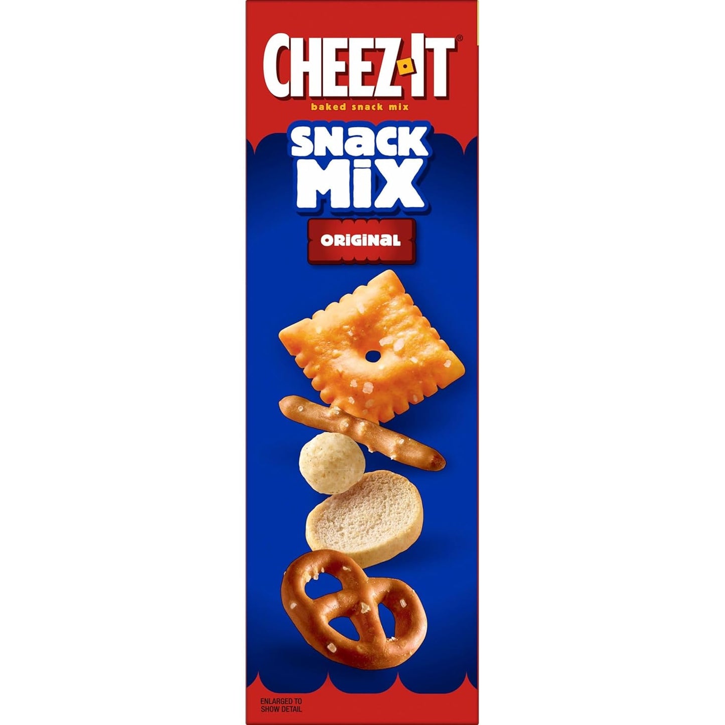 Cheez-It Snack Mix, Shareable Hiking and Camping Snack Pack, Original, 17.8oz Box