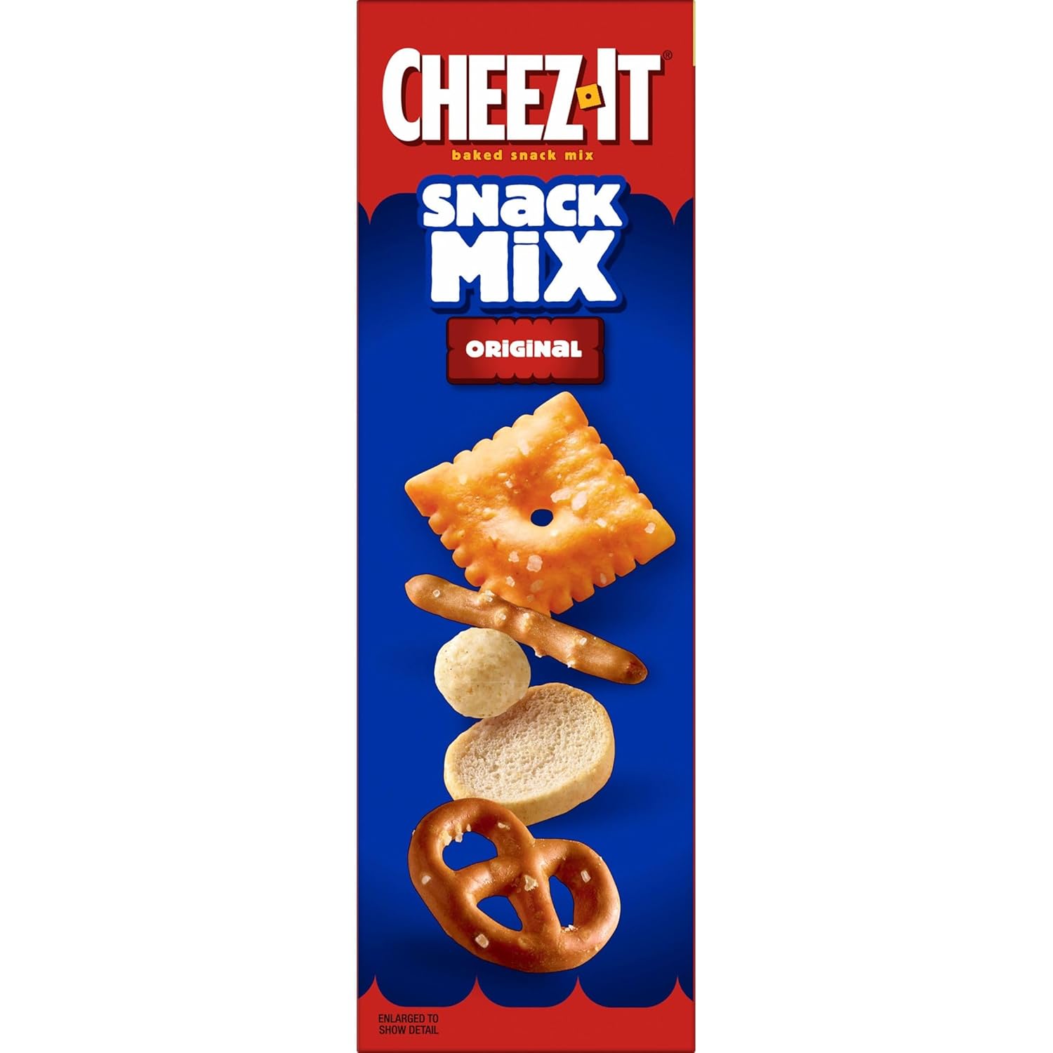 Cheez-It Snack Mix, Shareable Hiking and Camping Snack Pack, Original, 17.8oz Box