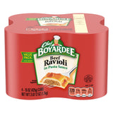 Chef Boyardee Beef Ravioli 4-Pack – Practical Holiday Stocking Stuffer for Anyone on a Fixed Income