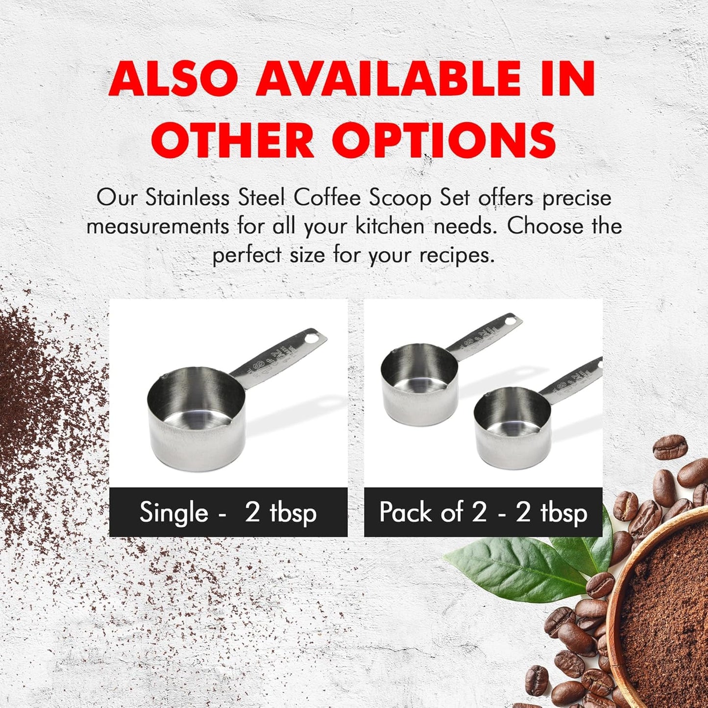 Chef Craft 2 tbsp Coffee Measure – Shared Office Kitchen Tool for Quick, Predictable Brewing