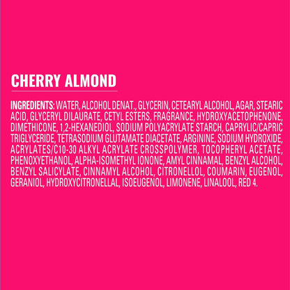 Jergens Cherry Almond Body Lotion Bursts – Flame-Free Skincare Alternative, 38 Single-Serve Daily Moisturizers