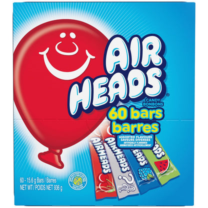 chewy airy taffy texture with sour-sugar coating