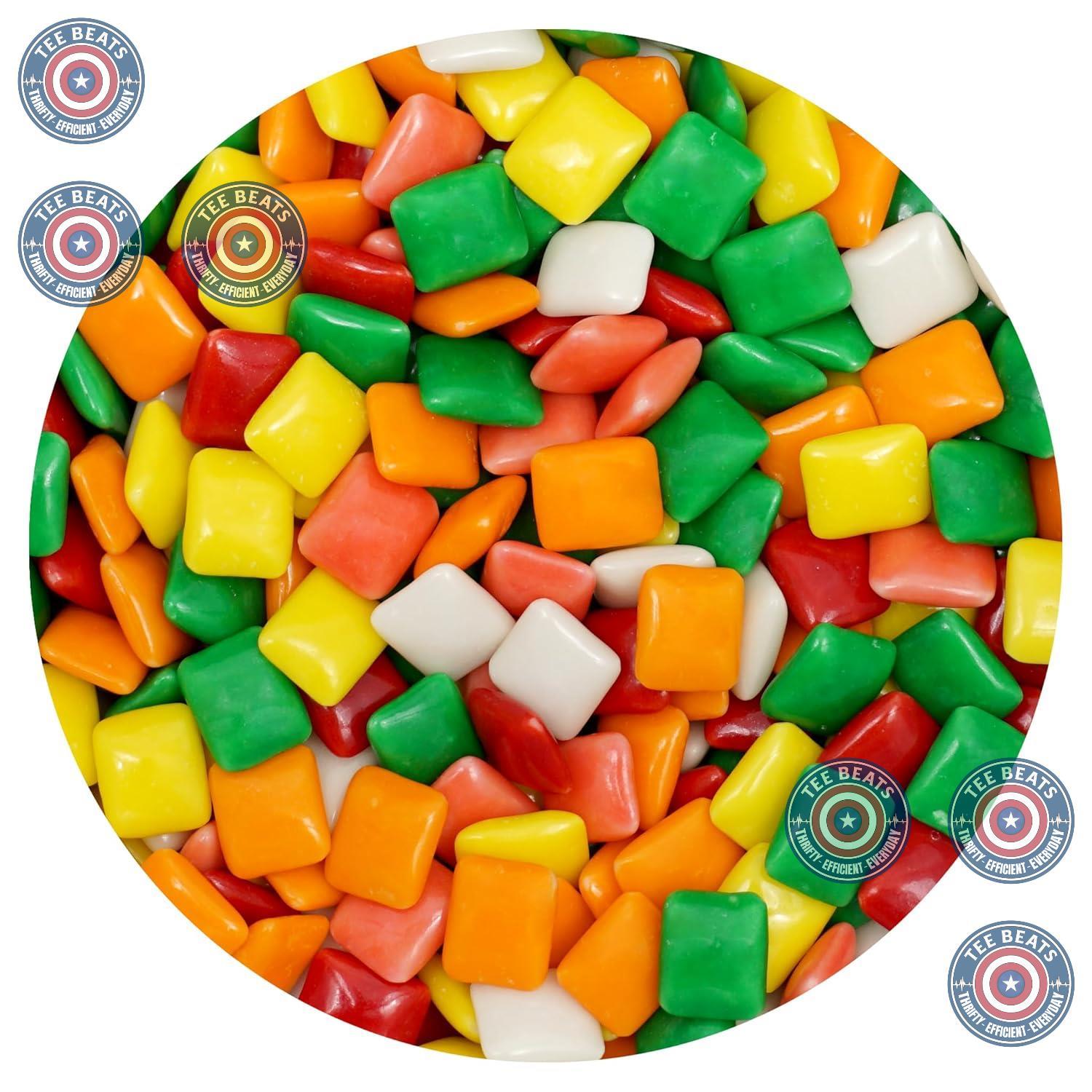 chewy bubble-blowing texture suitable for both chewing and bubble play