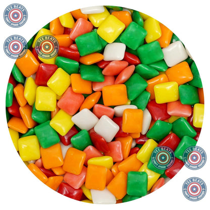 chewy bubble-blowing texture suitable for both chewing and bubble play