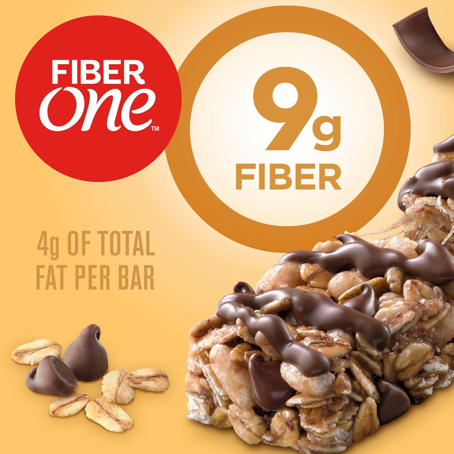 chewy granola bar texture with hearty whole grain oats