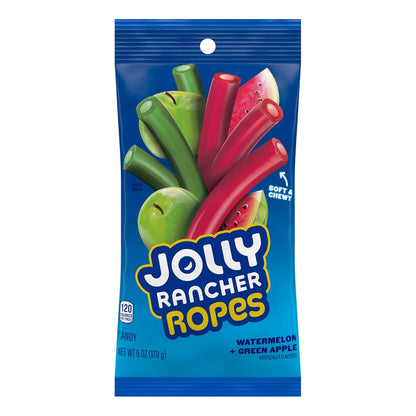 chewy twisted rope candy texture