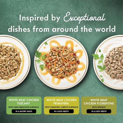 chicken florentine, chicken tuscany, and chicken primavera recipes