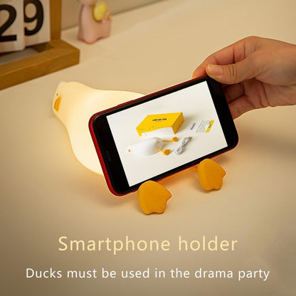 Chicken Night Light – Children Room Decor Lamp, Drop-Resistant Soft Silicone with Tap Control