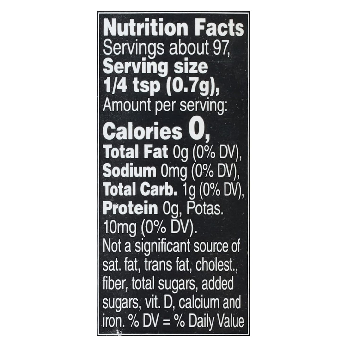 chicken-specific flavor blend (garlic, onion, pepper, sweet notes)