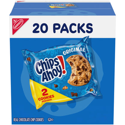 CHIPS AHOY! Bulk Snack Cookies with Chewy Confetti Cake and Original Chocolate Chip for Workplace Pantries, Conference Rooms, and Shared Kitchens