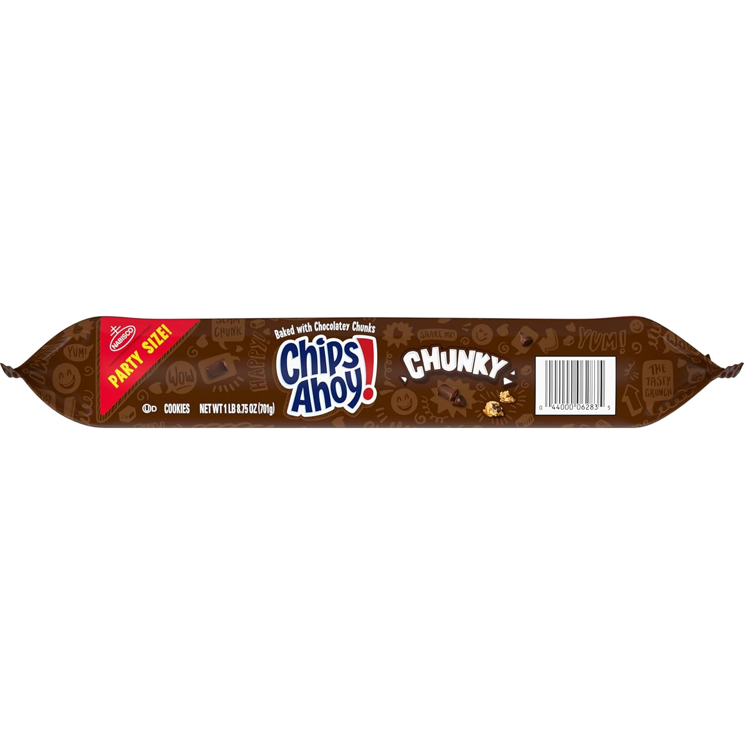 CHIPS AHOY! Chunky Cookies Party Size – Simple Dessert Option for Unfussy Entertaining, 24.75 oz
