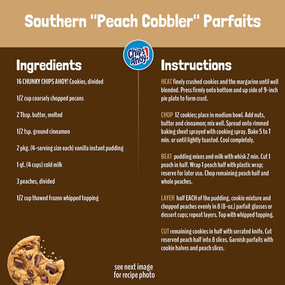 CHIPS AHOY! Chunky Cookies Party Size – Simple Dessert Option for Unfussy Entertaining, 24.75 oz