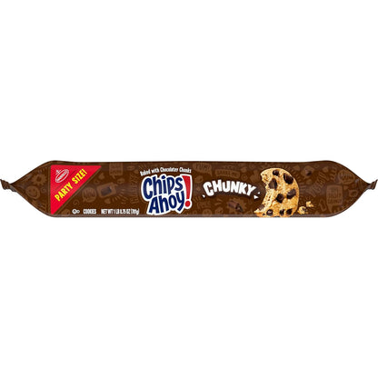 CHIPS AHOY! Chunky Cookies Party Size – Simple Dessert Option for Unfussy Entertaining, 24.75 oz