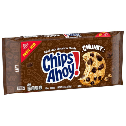 CHIPS AHOY! Chunky Cookies Party Size – Simple Dessert Option for Unfussy Entertaining, 24.75 oz