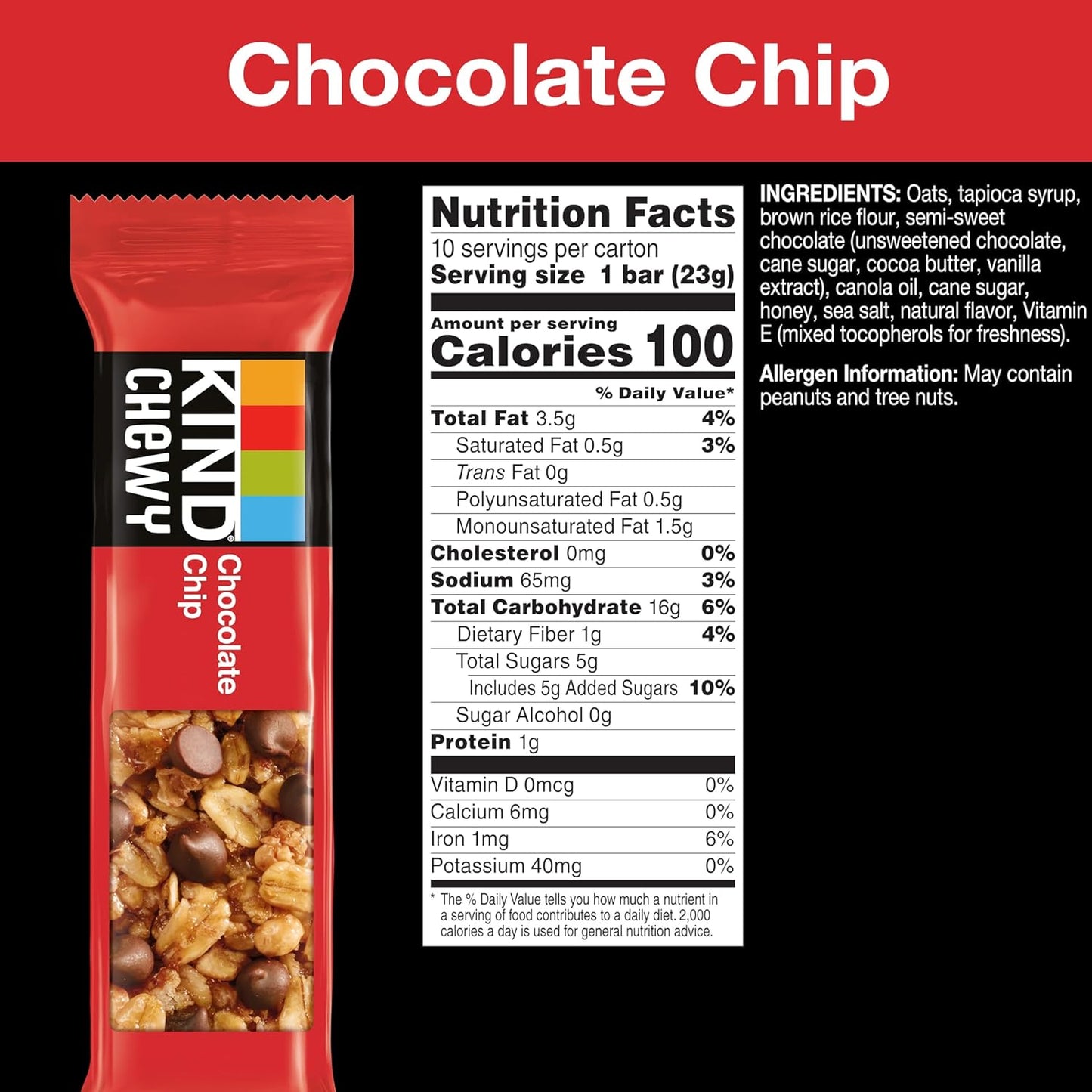chocolate chip flavor profile specifically crafted for kid palates