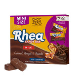 ChocZero Rhea Mini Bars – Clean Ingredient Sugar Free Chocolate for Parents Avoiding Artificial Sweeteners, 15 Count
