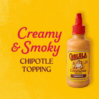 Cholula Chipotle Cremosa Sauce – Less-is-More Flavor System for First Apartment and Starter Kitchens, 8 fl oz
