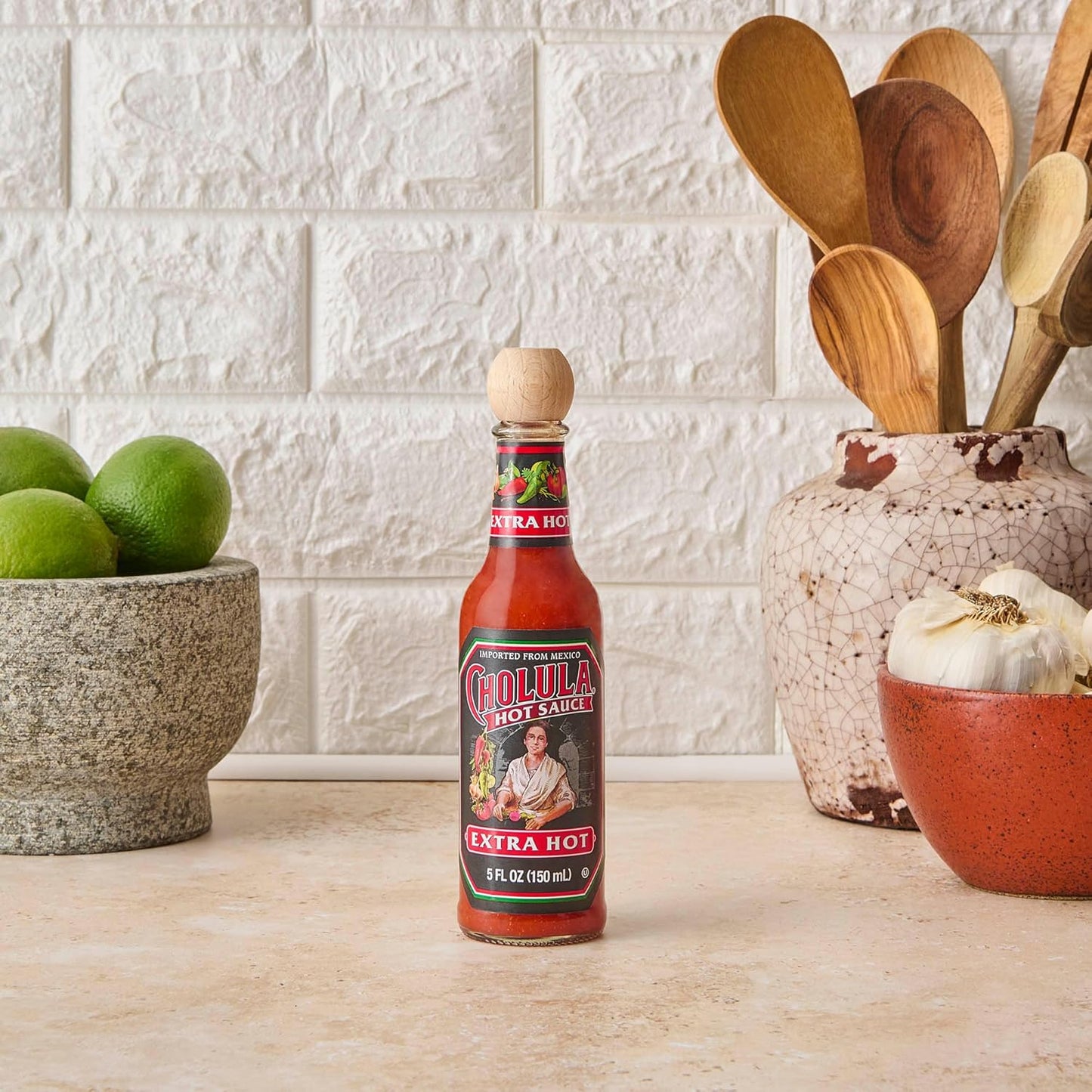 Cholula Hot Sauce Extra Hot – Birthday Gift for Mom Who Loves Spicy Food, 5 fl oz