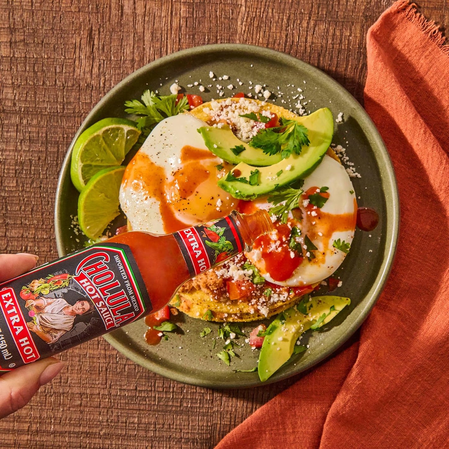 Cholula Hot Sauce Extra Hot – Birthday Gift for Mom Who Loves Spicy Food, 5 fl oz