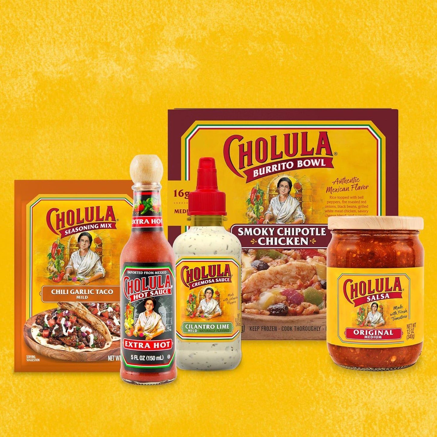 Cholula Hot Sauce Extra Hot – Birthday Gift for Mom Who Loves Spicy Food, 5 fl oz